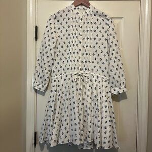 Floral Button-Down Dress